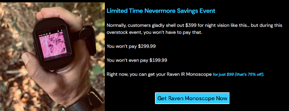 Raven IR Monoscope Reviews | MCG Tactical Night Vision Binoculars Analysis